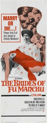 The Brides of Fu Manchu Canvas Poster
