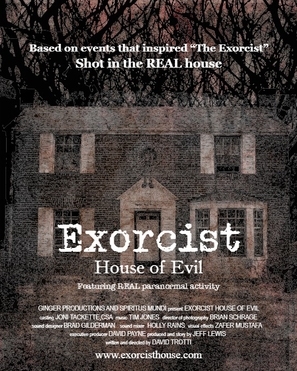 Exorcist House of Evil  Wooden Framed Poster