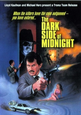 The Dark Side of Midnight Wooden Framed Poster