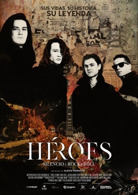 Heroes. Silencio y Rock &amp; Roll Stickers 1774275
