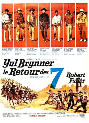 Return of the Seven Canvas Poster