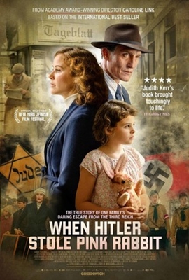 Als Hitler das rosa Kaninchen stahl Poster with Hanger
