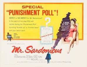 Mr. Sardonicus Wooden Framed Poster