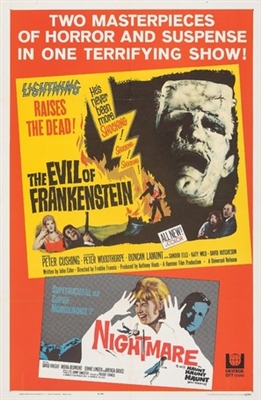 The Evil of Frankenstein Stickers 1776090