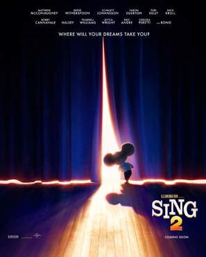 Sing 2 Poster with Hanger