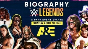 &quot;Biography: WWE Legends&quot; Poster with Hanger