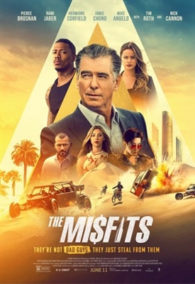 The Misfits Wooden Framed Poster