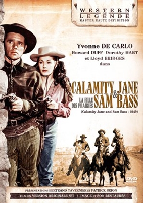 Calamity Jane and Sam Bass pillow