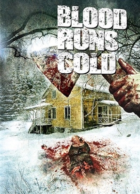 Blood Runs Cold Wooden Framed Poster