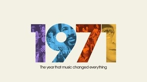 &quot;1971: The Year That Music Changed Everything&quot; Canvas Poster