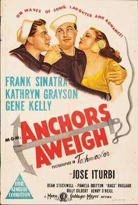Anchors Aweigh Metal Framed Poster