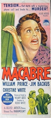 Macabre Poster with Hanger