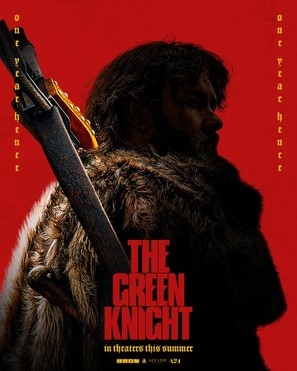 The Green Knight Poster with Hanger