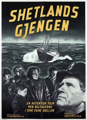 Shetlandsgjengen Metal Framed Poster