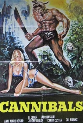 Mondo cannibale Canvas Poster