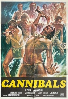 Mondo cannibale Canvas Poster