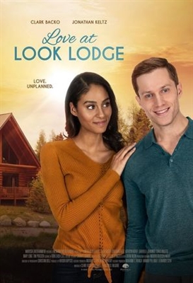Love at Look Lodge Wooden Framed Poster