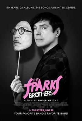 The Sparks Brothers Wooden Framed Poster