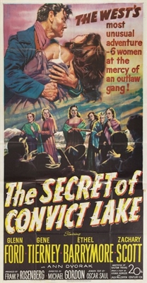The Secret of Convict Lake Metal Framed Poster