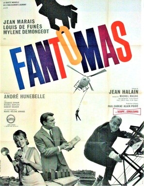 Fantômas Poster with Hanger