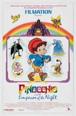 Pinocchio and the Emperor of the Night Wooden Framed Poster