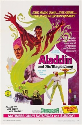 Volshebnaya lampa Aladdina Poster 1781606