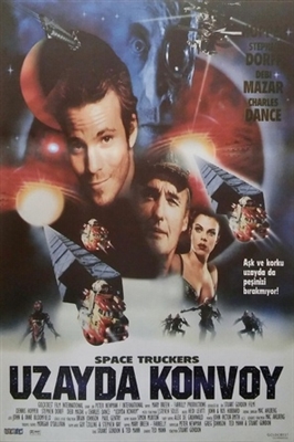 Space Truckers Metal Framed Poster