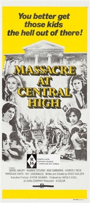 Massacre at Central High Metal Framed Poster