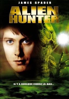 Alien Hunter Wooden Framed Poster