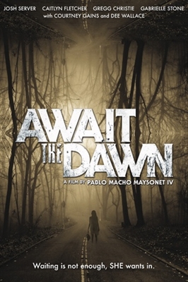 Await the Dawn Poster with Hanger
