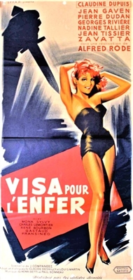 Visa pour l'enfer Canvas Poster