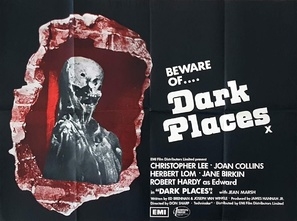 Dark Places Wooden Framed Poster
