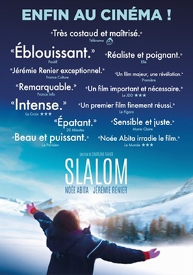 Slalom Canvas Poster