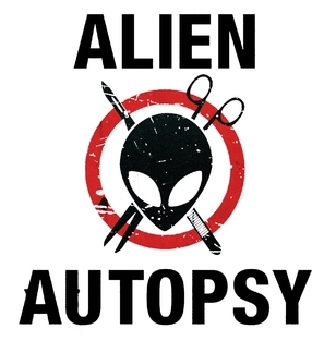 Alien Autopsy tote bag