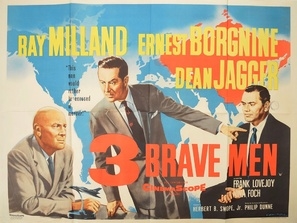 Three Brave Men Metal Framed Poster