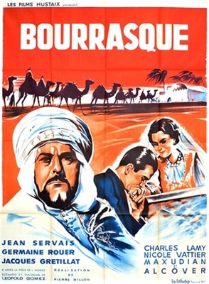 Bourrasque Wooden Framed Poster