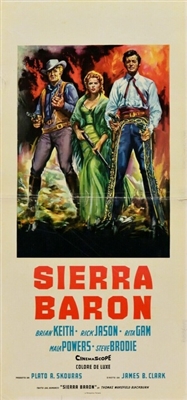 Sierra Baron Poster with Hanger