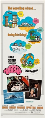 Herbie Rides Again Wooden Framed Poster