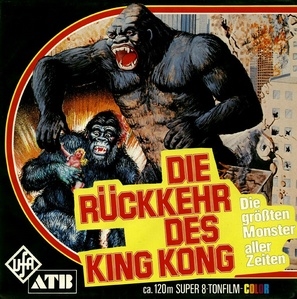 King Kong Vs Godzilla Metal Framed Poster