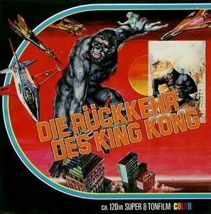 King Kong Vs Godzilla Metal Framed Poster