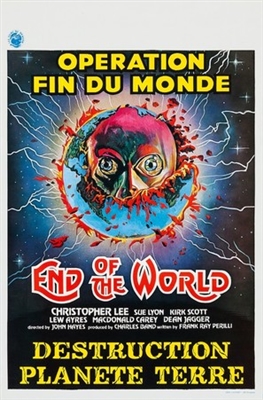 End of the World Canvas Poster