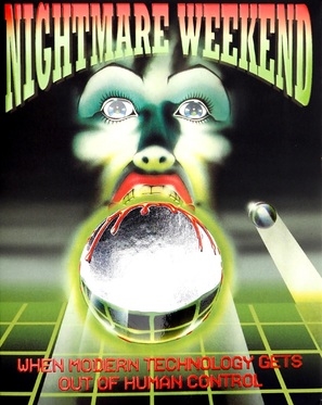 Nightmare Weekend Wooden Framed Poster