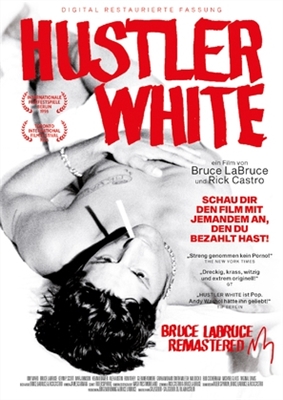 Hustler White Metal Framed Poster