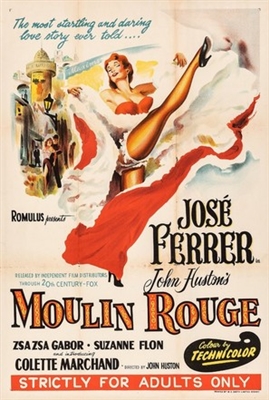 Moulin Rouge Wooden Framed Poster