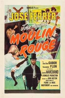 Moulin Rouge Wooden Framed Poster