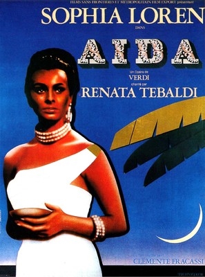 Aida Wooden Framed Poster