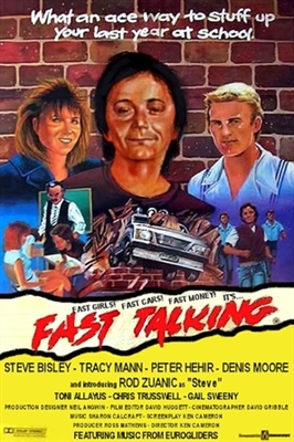 Fast Talking Canvas Poster