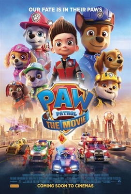 Paw Patrol: The Movie Poster with Hanger