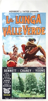 Daniel Boone, Trail Blazer Wooden Framed Poster