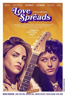 Love Spreads Poster with Hanger
